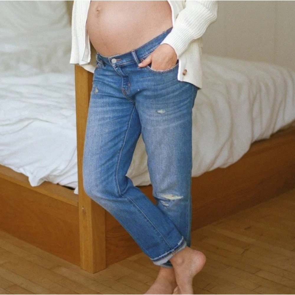 Hatch Boyfriend Maternity Jean
